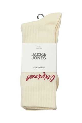 3 paires de chaussettes - Blanc