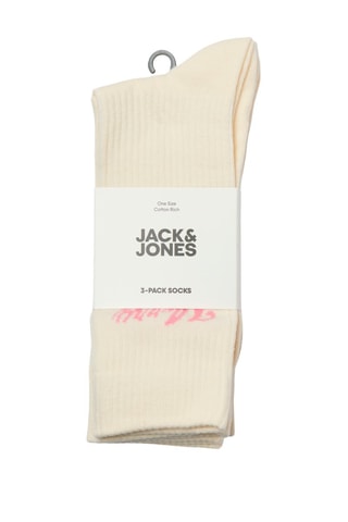 3 paires de chaussettes - Blanc