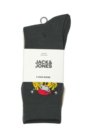 3 paires de chaussettes - Blanc et noir