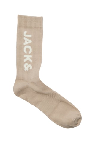 3 paires de chaussettes - Blanc et jaune