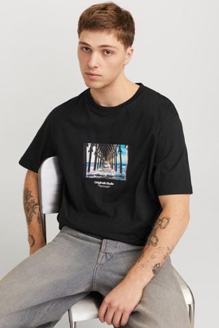 T-shirt oversize - Noir