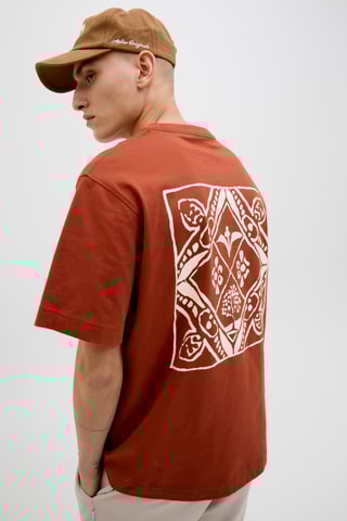 T-shirt loose - Orange