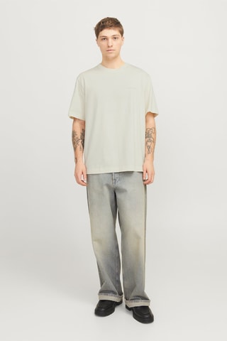 T-shirt relaxed - Beige