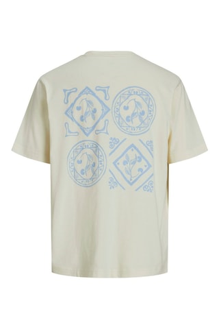 T-shirt relaxed - Beige