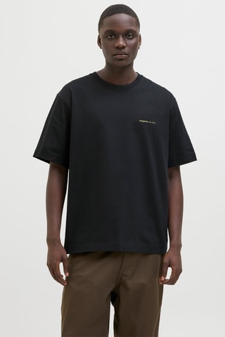 T-shirt relaxed - Noir