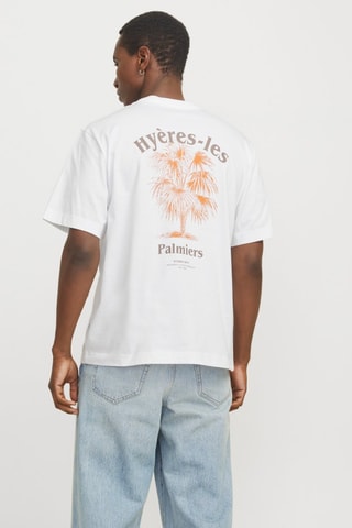 T-shirt loose - Blanc