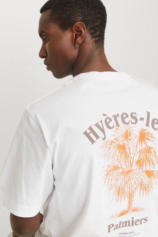 T-shirt loose - Blanc