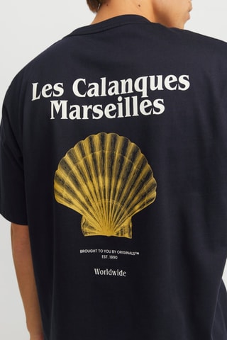 T-shirt loose - Noir