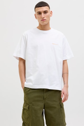 T-shirt relaxed - Blanc