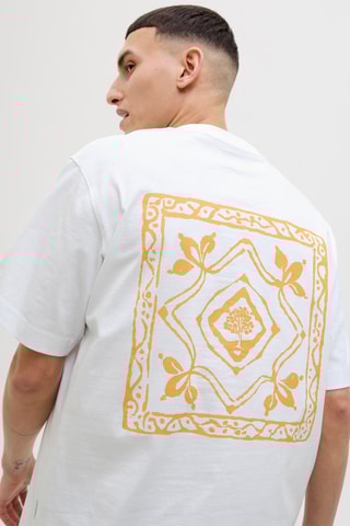 T-shirt relaxed - Blanc