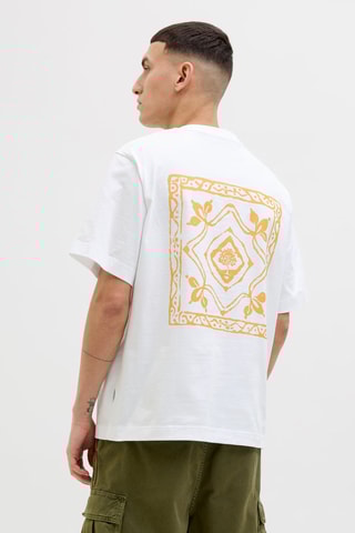 T-shirt relaxed - Blanc