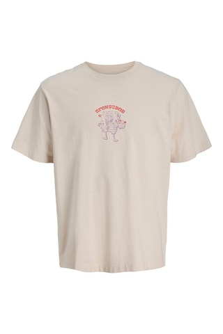 T-shirt Bob l'éponge - Beige