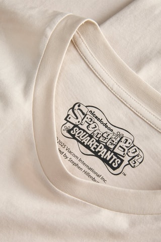 T-shirt Bob l'éponge - Beige