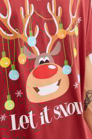 T-shirt - Rouge brique