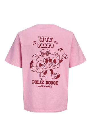 T-shirt en coton biologique La Folie Douce - Rose