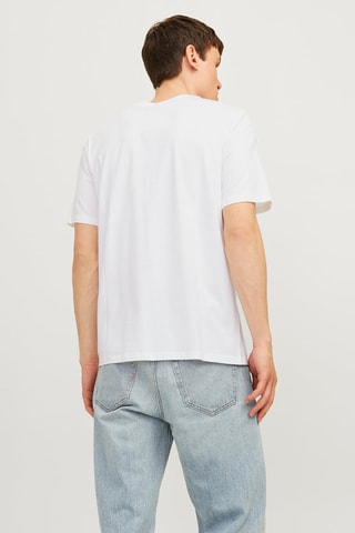 T-shirt - Blanc et rouge