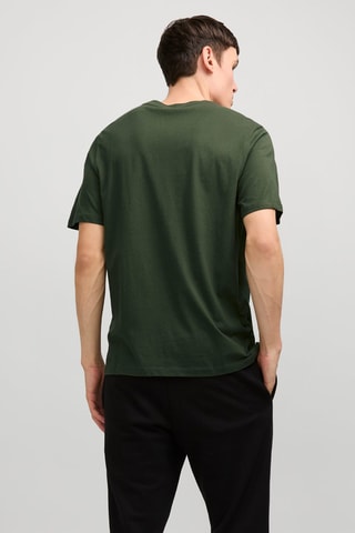 T-shirt - Vert foncé et blanc