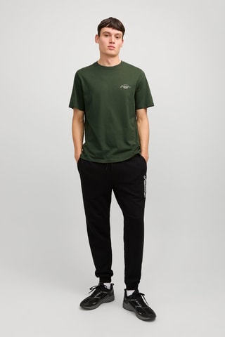 T-shirt - Vert foncé et blanc