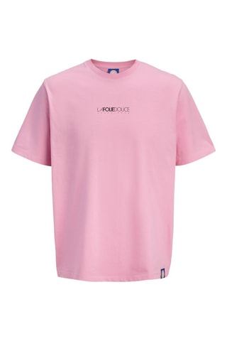 T-shirt en coton biologique La Folie Douce - Rose