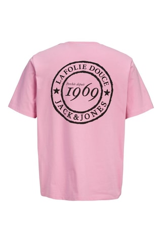 T-shirt en coton biologique La Folie Douce - Rose