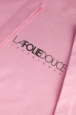 T-shirt en coton biologique La Folie Douce - Rose