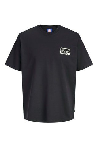 T-shirt en coton biologique La Folie Douce - Noir