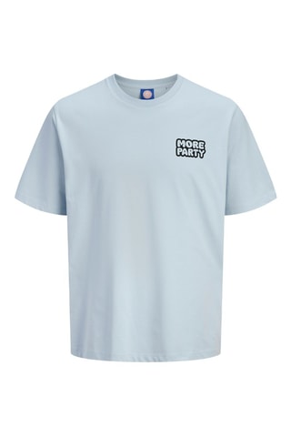 T-shirt en coton biologique La Folie Douce - Ciel