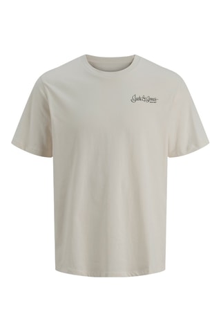 T-shirt - Ecru et anthracite