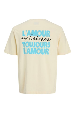 T-shirt en coton biologique - Ecru