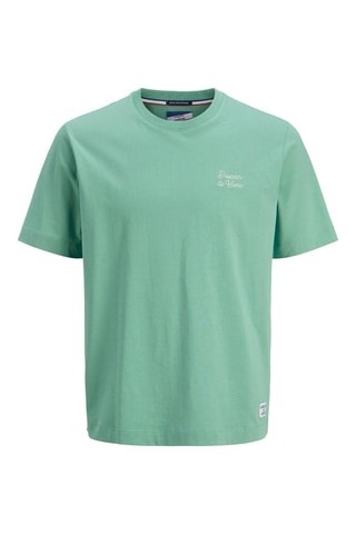 T-shirt en coton biologique - Vert d'eau