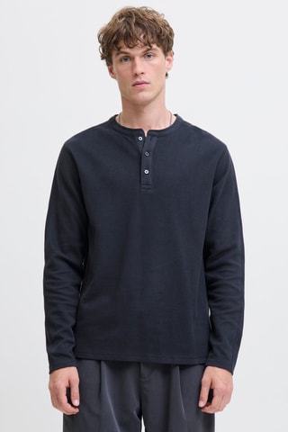 T-shirt en coton biologique - Bleu marine