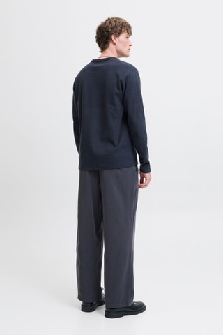 T-shirt en coton biologique - Bleu marine