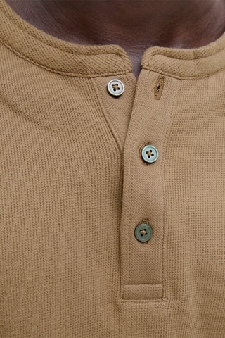 T-shirt en coton biologique - Beige