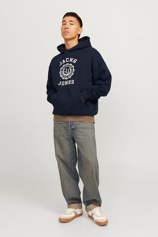 Sweat à capuche - Bleu marine