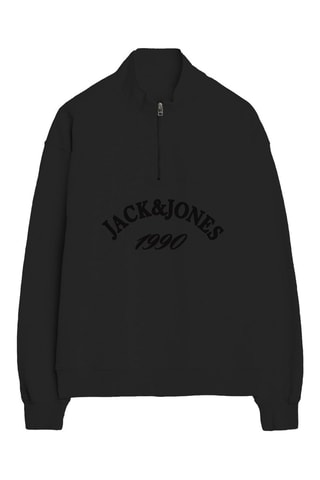 Sweat en coton biologique - Noir