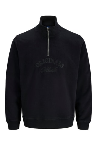 Sweat en coton biologique - Noir