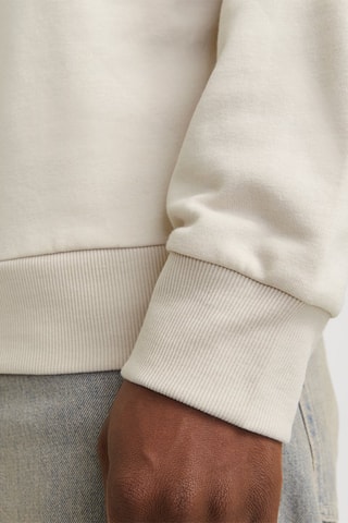 Sweat regular à capuche - Ecru