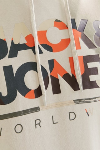 Sweat regular à capuche - Ecru