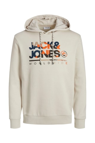 Sweat regular à capuche - Ecru