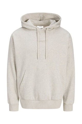 Sweat à capuche - Blanc chiné