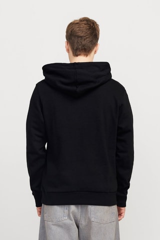 Sweat regular à capuche - Noir