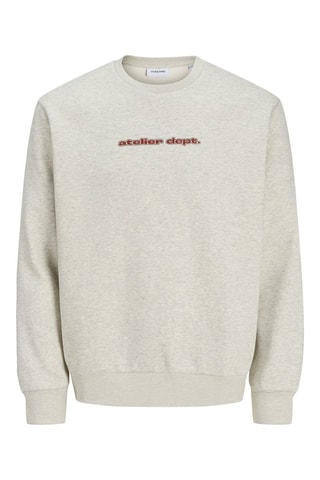 Sweat - Blanc chiné