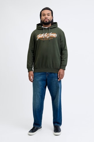 Sweat à capuche - Vert foncé