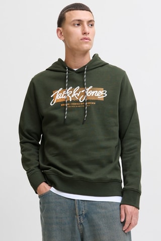 Sweat à capuche - Vert foncé