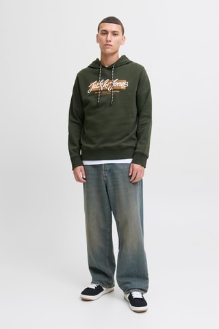 Sweat à capuche - Vert foncé