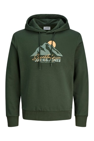 Sweat à capuche - Vert foncé