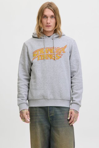 Sweat Stranger Things - Gris chiné