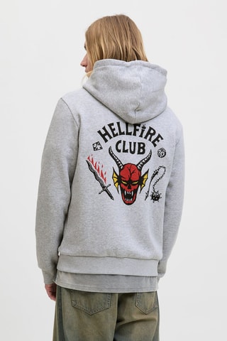 Sweat Stranger Things - Gris chiné