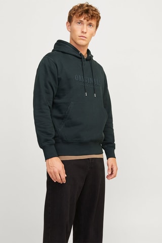 Sweat à capuche - Vert foncé