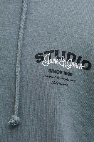 Sweat en coton biologique - Bleu canard